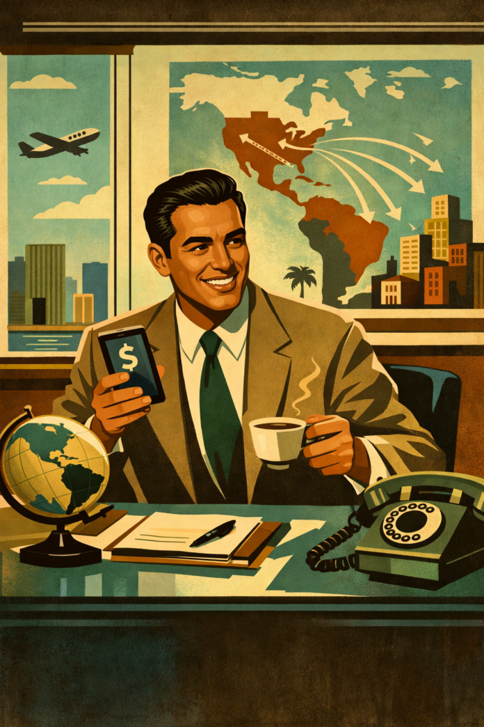 Manuel Godoy of Félix Pago illustrating record remittance flows Latin America with innovative fintech solutions