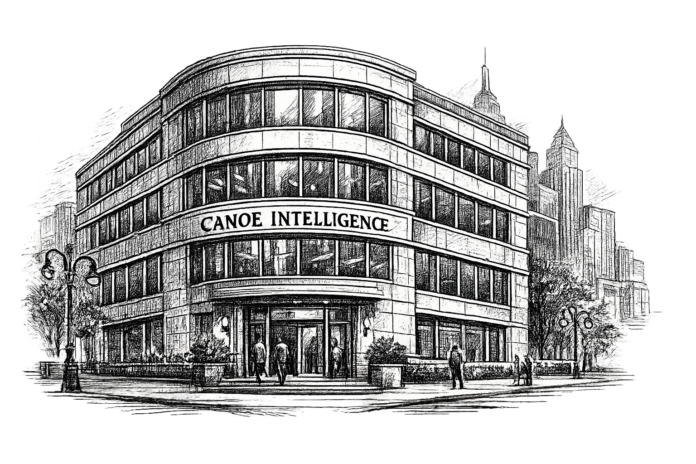 Exterior view of Canoe Intelligence headquarters, the private markets technology company Bloomberg agreed to acquire.