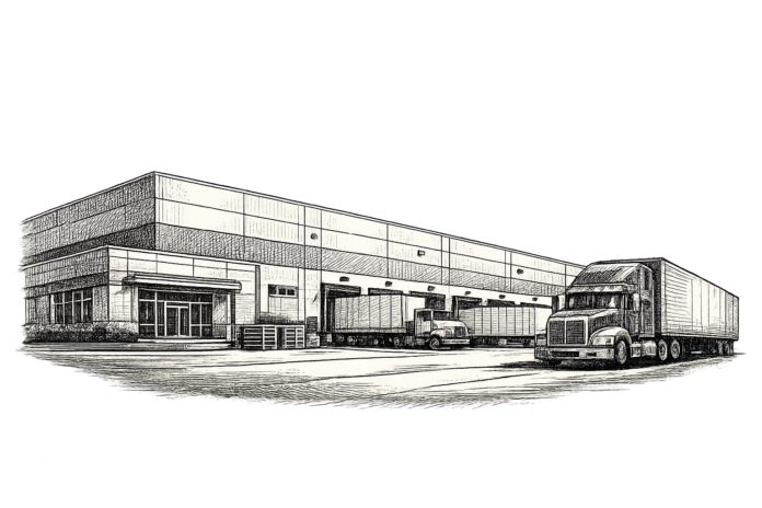 Exterior view of the Deerfield Beach industrial property acquired in a $65 million South Florida real estate transaction.