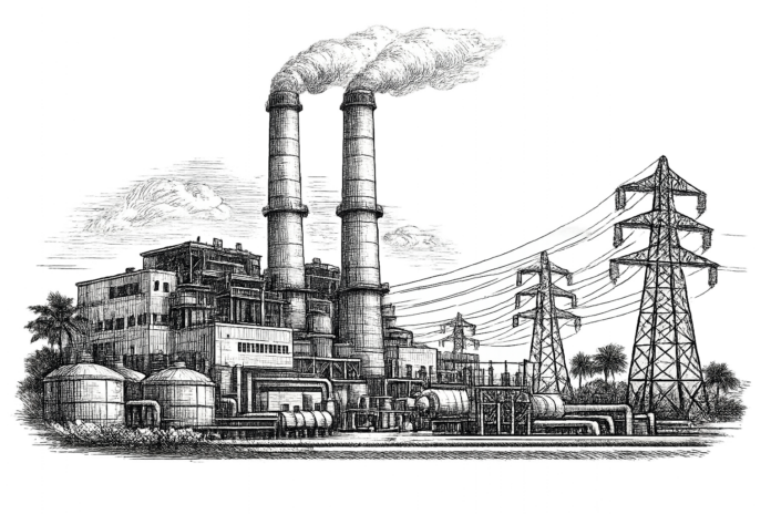 Exterior view of a South Florida energy business facility involved in a 650 million dollar buyout.