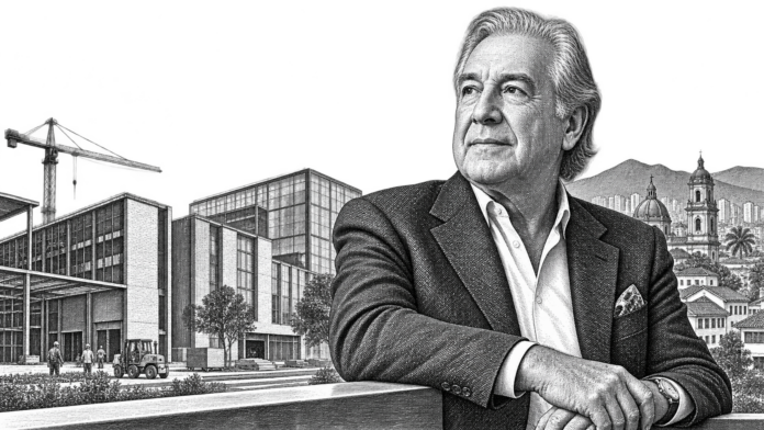 Arturo Calle associated with reconstruction efforts supporting school infrastructure in Chocó, Colombia
