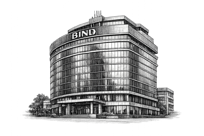 Exterior shot of the BIND Group corporate office building in Buenos Aires, Argentina.