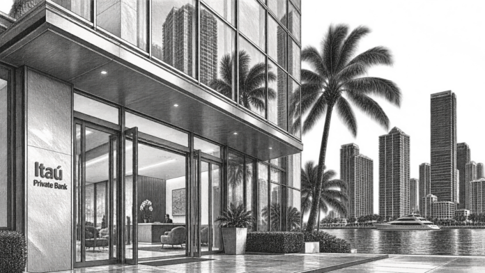 Itaú Unibanco private-banking operation in Miami, Florida, tied to its planned U.S. bank