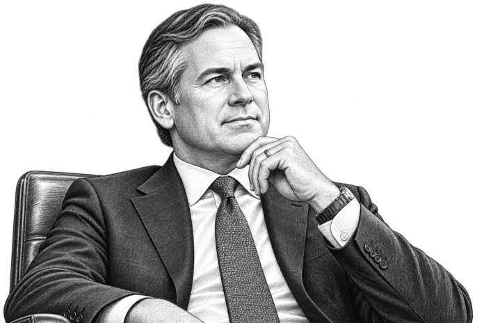 Kurt MacAlpine, founding partner and CEO of Corient, in a professional setting related to the Summit Trail Advisors acquisition.